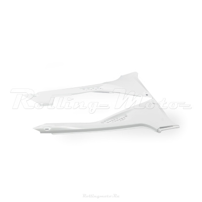 Боковые обтекатели центральные (пара) KAYO T2 ENDURO, T4 (2020) белые (белый, , 020012-932-1530)