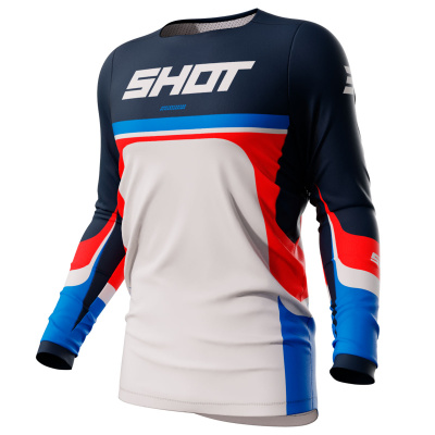 Джерси SHOT CONTACT LEGEND  (синий/белый/красный/голубой, S, A07-12B1-A01-08)