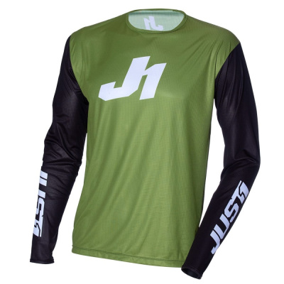 Джерси JUST1 J-ESSENTIAL (темно-зеленый/черный/белый, M, 1560035-929-5014)