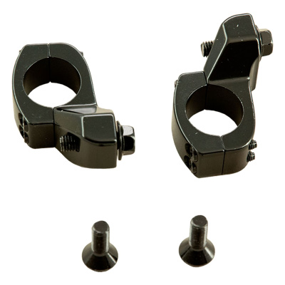 Комплект крепежа для рулей 28 мм (1-1/8) CYCRA CRM (черный, , 140402-123-5625)