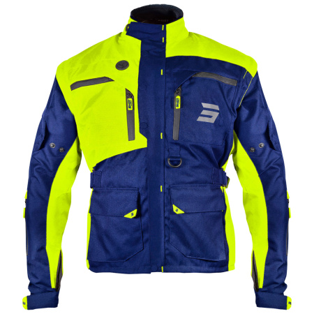 Куртка SHOT RACETECH (Hi-Vis желтый/синий, 2XL, A09-14A1-A04-12)