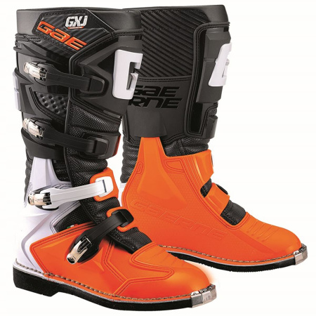 Мотоботы GAERNE GX-J (черный/оранжевый, 33, 3800303-872-1040)