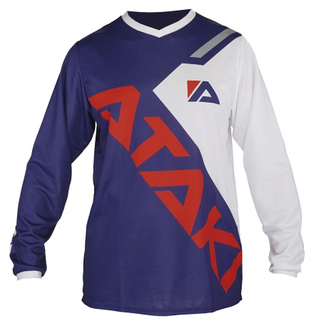 Джерси ATAKI Impact (синий/белый, S, 6430427-713-6556)