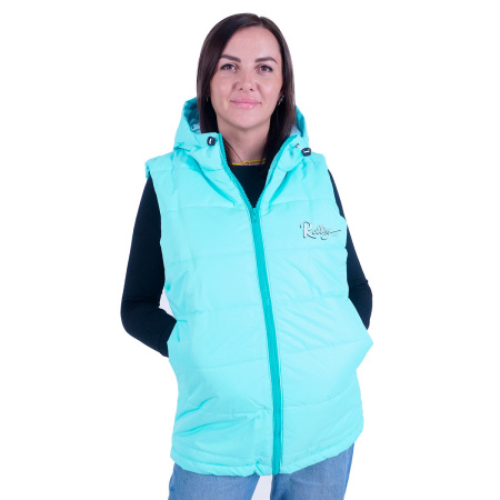 Жилет с капюшоном ROLLING MOTO (голубой, XL, 6430474-806-7727)