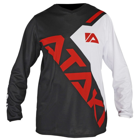 Джерси ATAKI Impact (черный/белый/красный, S, 6430427-713-3402)