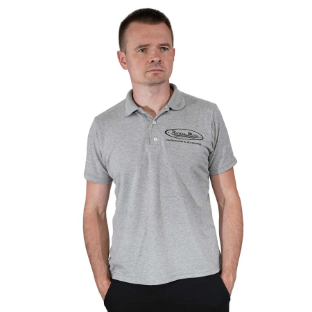 Поло ROLLING MOTO (серый, S, 6430474-815-9129)