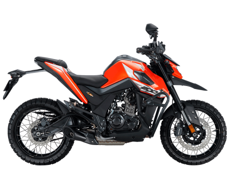 Мотоцикл ZONTES ZT200-U1 (4T ZT163ML EFI) 17/17 ПТС (оранжевый, без упаковки, 1560537-796-5124)