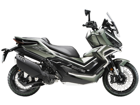 Максискутер ZONTES ZT368-G (ZT1P79MP EFI) 17/14 ПТС (зеленый, заводская упаковка, 1560537-796-2299)