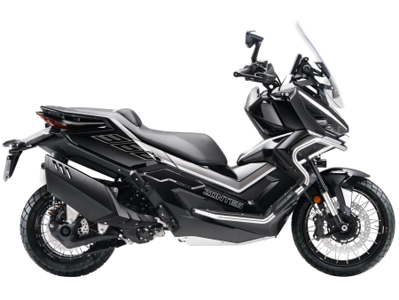 Максискутер ZONTES ZT368-G (ZT1P79MP EFI) 17/14 ПТС (черный, заводская упаковка, 1560537-796-5974)