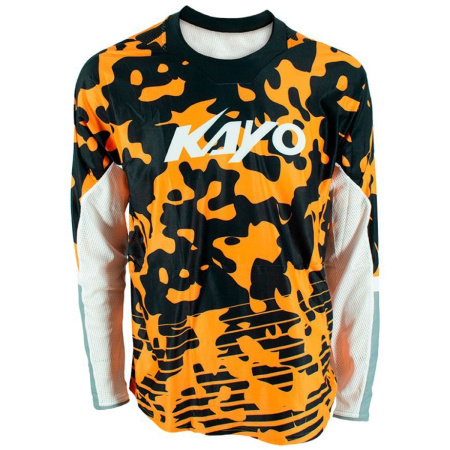 Джерси KAYO EVOLUTION (серый/оранжевый/белый, L, 1560012-929-1770)